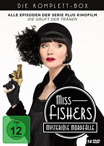Miss Fishers mysteriöse Mordfälle - Die Komplettbox: Alle Episoden der Serie und der Kinofilm - Die Staffeln 1-3 plus "Die Gruft der Tränen" [14 DVDs] von Polyband/WVG