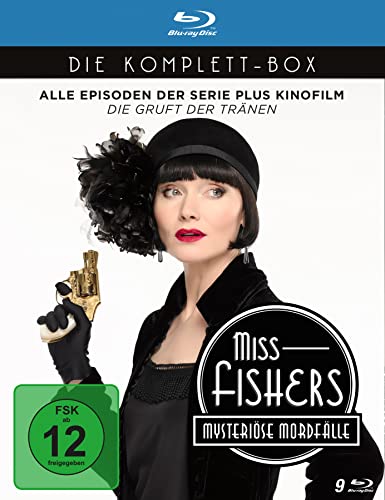 Miss Fishers mysteriöse Mordfälle - Die Komplettbox: Alle Episoden der Serie und der Kinofilm - Die Staffeln 1-3 plus "Die Gruft der Tränen" [Blu-ray] von Polyband/WVG