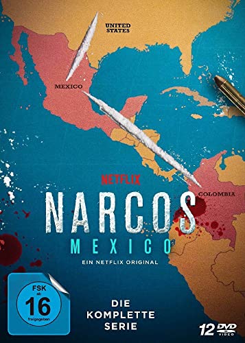 NARCOS: MEXICO - Die komplette Serie (Staffel 1 - 3) LTD. [12 DVDs] von Polyband/WVG