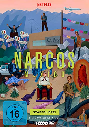 NARCOS: MEXICO - Staffel 3 [4 DVDs] von Polyband/WVG