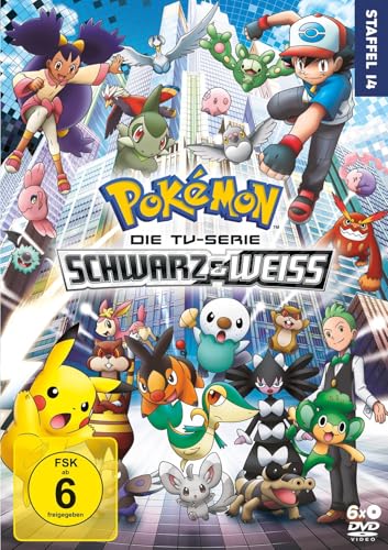 Pokémon - Die TV-Serie: Schwarz und Weiß - Staffel 14 [6 DVDs] von Polyband/WVG