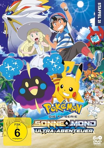 Pokémon - Die TV-Serie: Sonne und Mond Ultra-Abenteuer - Staffel 21 [6 DVDs] von Polyband/WVG