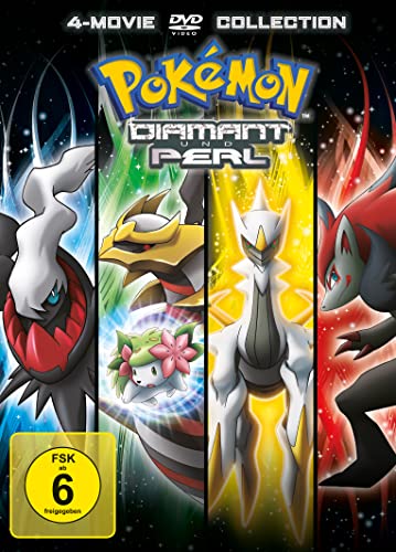 Pokémon: Diamant und Perl - Movie Collection (4 Filme) [4 DVDs] von Polyband/WVG