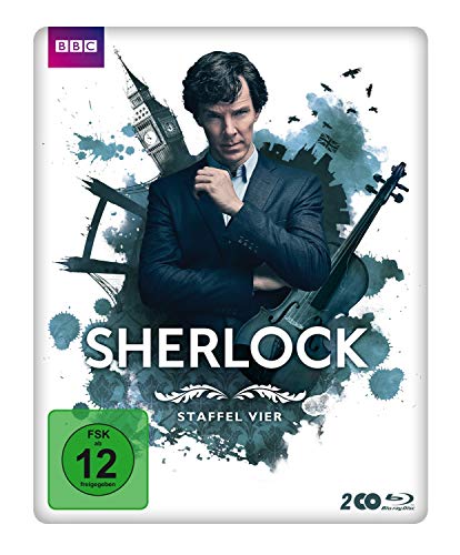 Sherlock - Staffel 4 - Limited Blu-ray-Steelbook-Edition Sherlock - Staffel 4 - Limited Blu-ray-Steelbook-Edition von Polyband/WVG