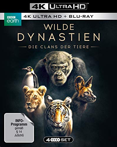 WILDE DYNASTIEN - Die Clans der Tiere (4K Ultra-HD) (2 BR4K) (+2 BRs) [Blu-ray] von Polyband/WVG