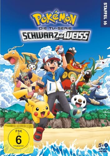 Pokémon - Die TV-Serie: Schwarz und Weiß - Staffel 16 [5 DVDs] von Polyband/WVG