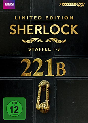 Sherlock - Staffel 1-3 [Limited Edition] [7 DVDs] (exklusiv bei Amazon.de) von Polyband / WVG Medien
