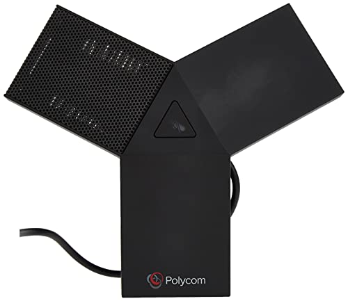 POLYCOM RealPresence Trio 8800 Expansion Microphone Kit incl 2 Microphones and Cable, Schwarz von Polycom