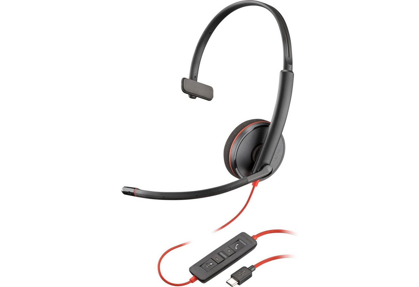 Polycom Poly Blackwire 3210 - 3200 Series - Headset - On-E Headset Polycom Poly Blackwire 3210 - 3200 Series - Headset - On-E Headset von Polycom