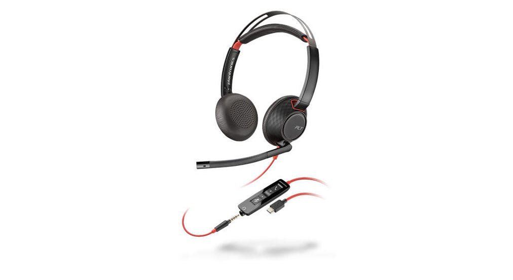 Polycom Poly Blackwire 5220 - 5200 Series - Headset - On-E Headset Polycom Poly Blackwire 5220 - 5200 Series - Headset - On-E Headset von Polycom