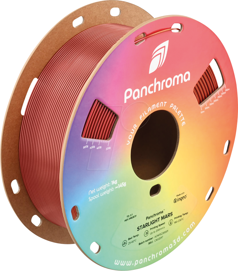 POLYMAKER CA2017 - Filament, Panchroma PLA, Starlight Mars, 1,75 mm, 1 kg POLYMAKER CA2017 - Filament, Panchroma PLA, Starlight Mars, 1,75 mm, 1 kg von Polymaker
