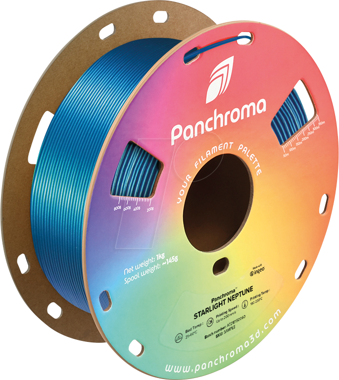POLYMAKER CA2021 - Filament, Panchroma PLA, Starlight Neptune, 1,75 mm, 1 kg POLYMAKER CA2021 - Filament, Panchroma PLA, Starlight Neptune, 1,75 mm, 1 kg von Polymaker