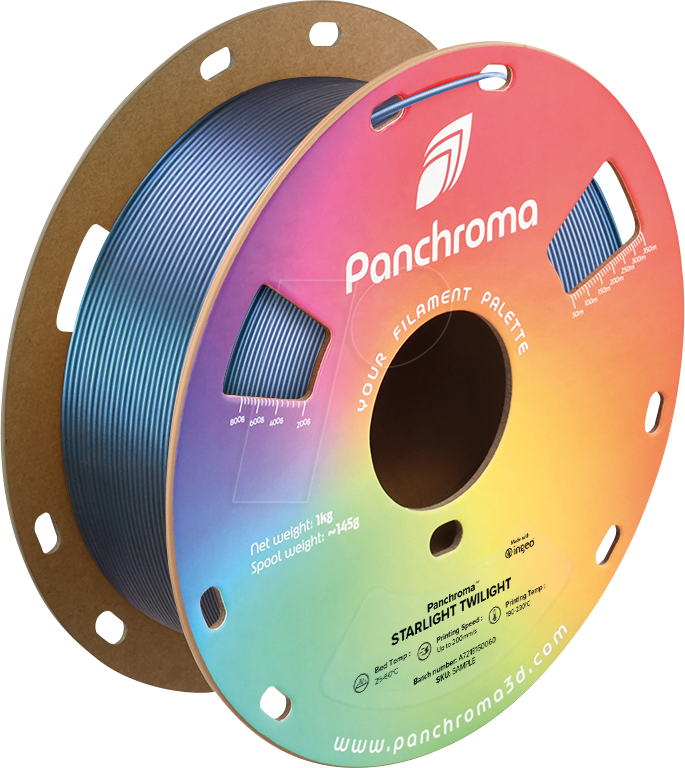POLYMAKER CA2022 - Filament, Panchroma PLA, Starlight Twilight, 1,75 mm, 1 kg POLYMAKER CA2022 - Filament, Panchroma PLA, Starlight Twilight, 1,75 mm, 1 kg von Polymaker