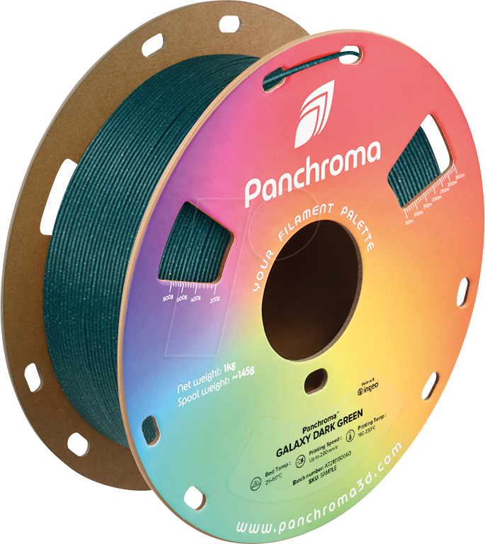 POLYMAKER CA2026 - Filament, Panchroma PLA, Galaxy Dark Green, 1,75 mm, 1 kg POLYMAKER CA2026 - Filament, Panchroma PLA, Galaxy Dark Green, 1,75 mm, 1 kg von Polymaker