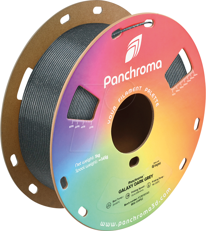POLYMAKER CA2028 - Filament, Panchroma PLA, Galaxy Dark Grey, 1,75 mm, 1 kg POLYMAKER CA2028 - Filament, Panchroma PLA, Galaxy Dark Grey, 1,75 mm, 1 kg von Polymaker