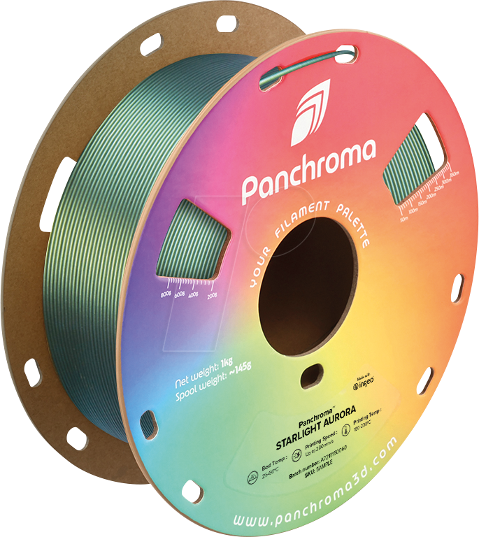 POLYMAKER CA2038 - Filament, Panchroma PLA, Starlight Aurora, 1,75 mm, 1 kg POLYMAKER CA2038 - Filament, Panchroma PLA, Starlight Aurora, 1,75 mm, 1 kg von Polymaker
