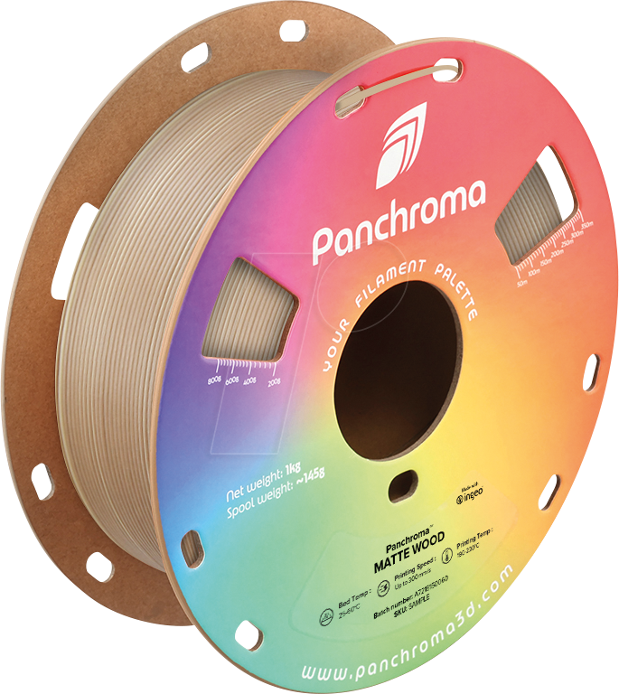 POLYMAKER CA4053 - Filament, Panchroma PLA, Gradient Matte Wood, 1,75 mm, 1 kg POLYMAKER CA4053 - Filament, Panchroma PLA, Gradient Matte Wood, 1,75 mm, 1 kg von Polymaker
