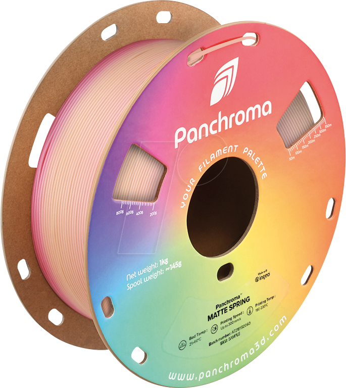 POLYMAKER CA4056 - Filament, Panchroma PLA, Gradient Matte Spring, 1,75 mm, 1 kg POLYMAKER CA4056 - Filament, Panchroma PLA, Gradient Matte Spring, 1,75 mm, 1 kg von Polymaker
