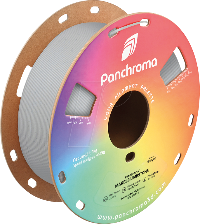 POLYMAKER CA4060 - Filament, Panchroma PLA, Marble Limestone, 1,75 mm, 1 kg von Polymaker