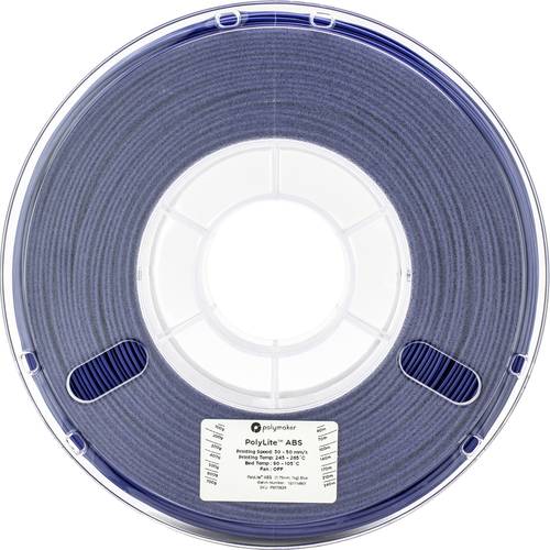 Polymaker 70640 Filament ABS 2.85mm 1kg Blau PolyLite 1St. von Polymaker