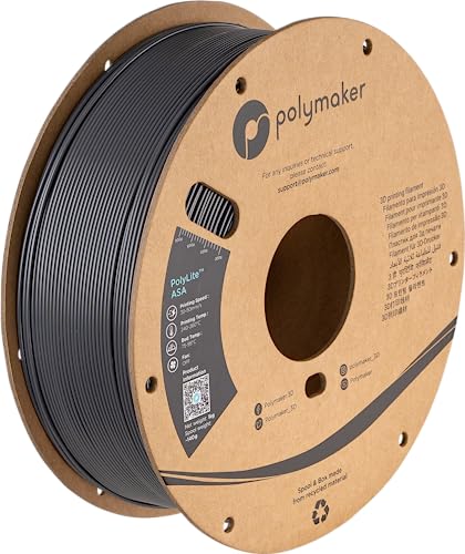 Polymaker PF01037 Dark Grey Filament ASA UV-beständig, witterungsbeständig, hitzebeständig, schla Polymaker PF01037 Dark Grey Filament ASA UV-beständig, witterungsbeständig, hitzebeständig, schla von Polymaker