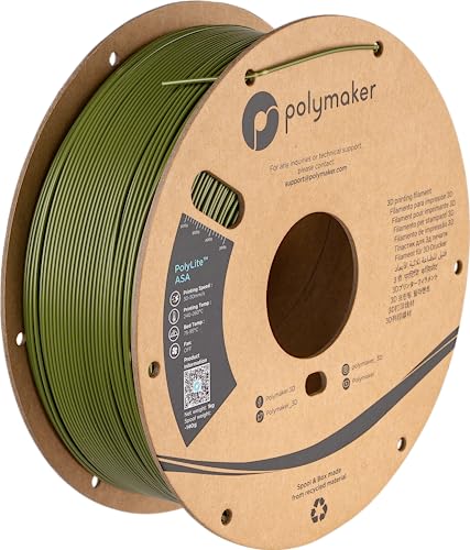 Polymaker PF01009 Army Green Filament ASA witterungsbeständig, UV-beständig, hitzebeständig 1.75m Polymaker PF01009 Army Green Filament ASA witterungsbeständig, UV-beständig, hitzebeständig 1.75m von Polymaker