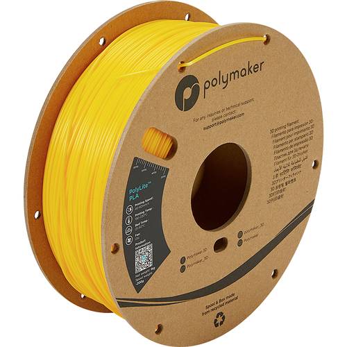Polymaker PA02007 PolyLite Filament PLA 1.75mm 1000g Gelb 1St. von Polymaker