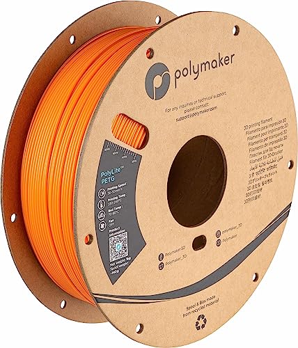 Polymaker PolyLite PETG Orange - 1,75mm - 1kg Polymaker PolyLite PETG Orange - 1,75mm - 1kg von Polymaker