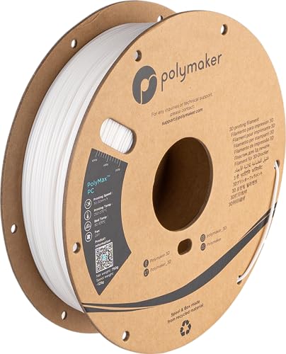 Polymaker PC02002 Polymax Tough Filament PC (Polycarbonat) hohe Steifigkeit, hitzebeständig, Schlag von Polymaker