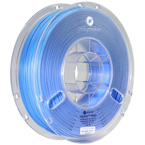 Polymaker PD01005 PolyFlex TPU-95A Filament TPU flexibel 1.75mm 750g Blau 1St. von Polymaker