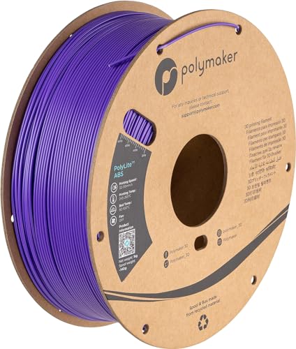 Polymaker PE01008 PolyLite Filament ABS geruchsarm 1.75mm 1000g Lila 1St. von Polymaker