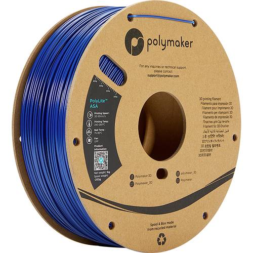Polymaker PF01005 PolyLite Filament ASA UV-beständig, witterungsbeständig, hitzebeständig 1.75mm von Polymaker