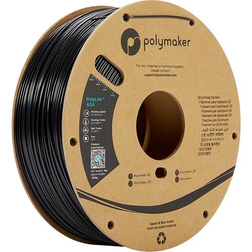 Polymaker PF01010 PolyLite Filament ASA UV-beständig, witterungsbeständig, hitzebeständig 2.85mm Polymaker PF01010 PolyLite Filament ASA UV-beständig, witterungsbeständig, hitzebeständig 2.85mm von Polymaker