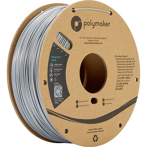 Polymaker PF01012 PolyLite Filament ASA UV-beständig, witterungsbeständig, hitzebeständig 2.85mm von Polymaker