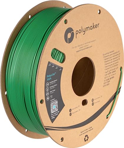 Polymaker PF01030 Green Filament ASA UV-beständig, witterungsbeständig, hitzebeständig, schlagfes Polymaker PF01030 Green Filament ASA UV-beständig, witterungsbeständig, hitzebeständig, schlagfes von Polymaker