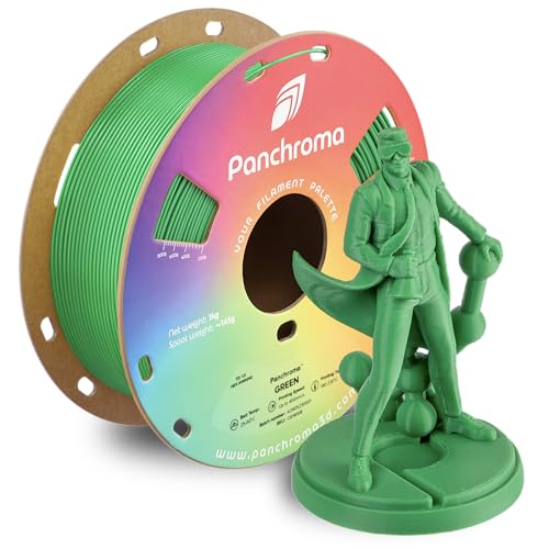 Polymaker Panchroma Green Filament, 1,75 mm, 1 kg, Hochgeschwindigkeitsdruck, kompatibel mit den meisten 3D-Druckern von Polymaker