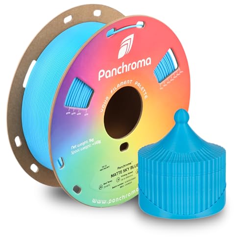 Polymaker Panchroma Mattes PLA-Filament, 1,75 mm, Himmelblau, 1 kg, Panchroma 1,75 mattes PLA-3D-Druck-Filament, kompatibel mit den meisten 3D-Druckern Polymaker Panchroma Mattes PLA-Filament, 1,75 mm, Himmelblau, 1 kg, Panchroma 1,75 mattes PLA-3D-Druck-Filament, kompatibel mit den meisten 3D-Druckern von Polymaker