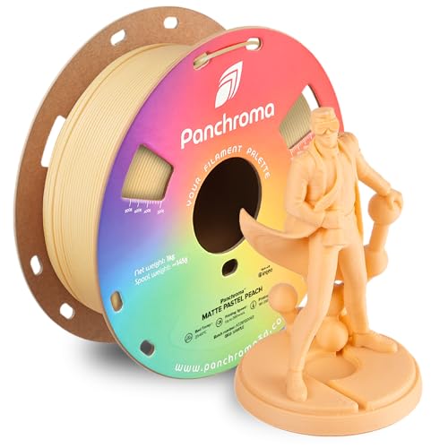 Polymaker Panchroma PLA-Filament, Matte Pastel Peach, 1,75 mm, 1 kg Spule von Polymaker