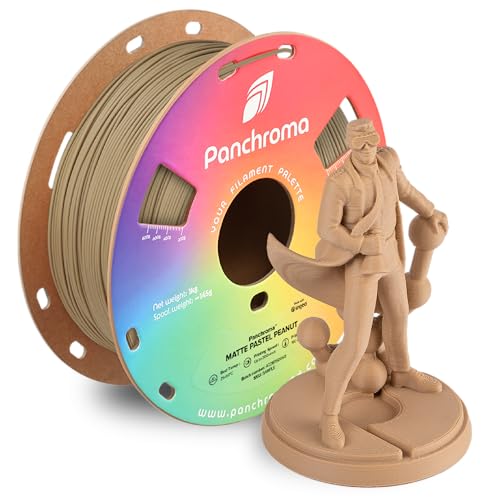 Polymaker Panchroma PLA-Filament, Matte Pastel Peanut, 1,75 mm, 1 kg für FDM 3D-Drucker von Polymaker