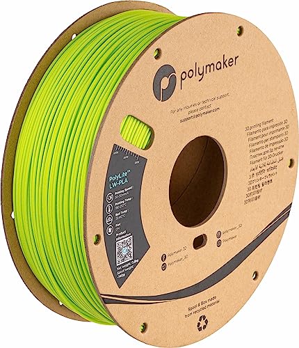 Polymaker PolyLite LW-PLA - 1.75mm - 800g - Grün von PolyMaker