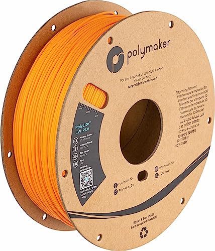Polymaker PolyLite LW-PLA - 1.75mm - 800g - Orange von Polymaker
