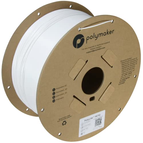 Polymaker PolyLite PETG - 1.75mm - 3kg - White von Polymaker