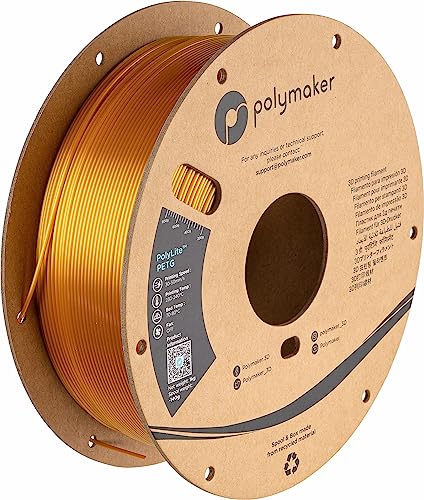 Polymaker PolyLite PETG Gold - 1,75mm - 1kg von Polymaker