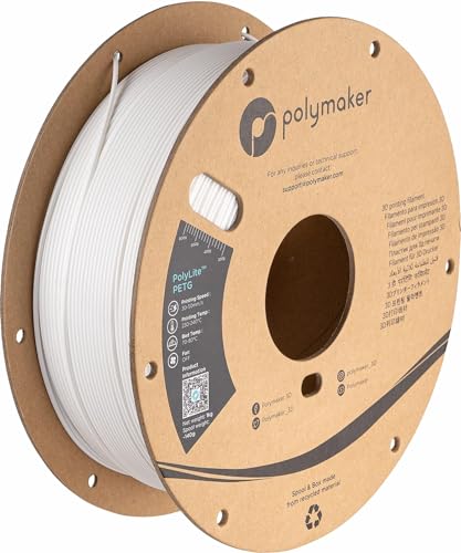 Polymaker PolyLite PETG Weiß - 1,75mm - 1kg von Polymaker
