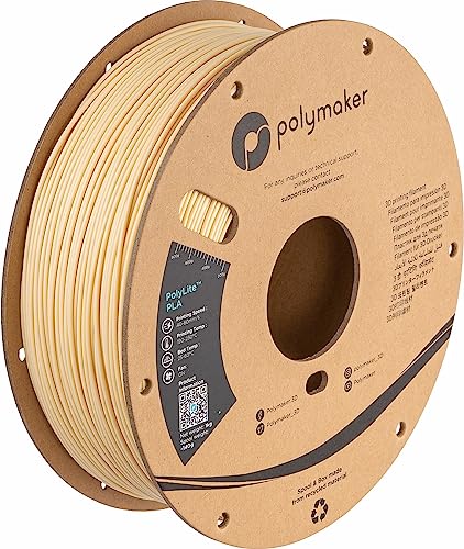 Polymaker PolyLite PLA - 1.75mm - 1kg - Cream von Polymaker