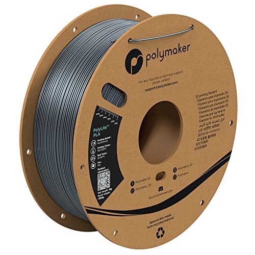Polymaker PolyLite PLA - 1.75mm - 1kg - Silk Chrome von Polymaker