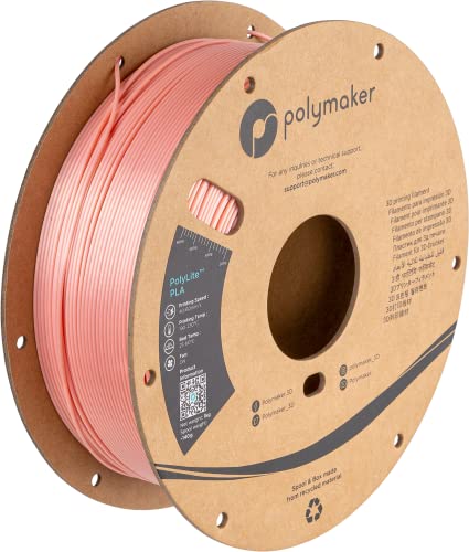 Polymaker PolyLite PLA - 1.75mm - 1kg - Silk Pink von Polymaker