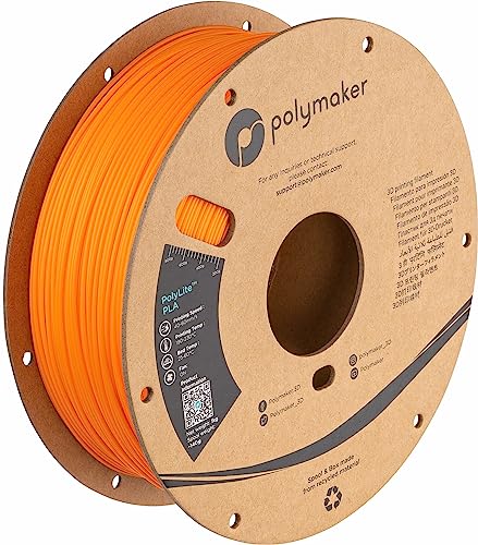 Polymaker PolyLite PLA Orange - 1.75mm - 1kg Polymaker PolyLite PLA Orange - 1.75mm - 1kg von Polymaker