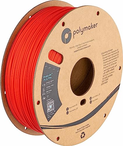Polymaker PolyLite PLA PRO Rot - 1.75mm - 1kg Polymaker PolyLite PLA PRO Rot - 1.75mm - 1kg von Polymaker