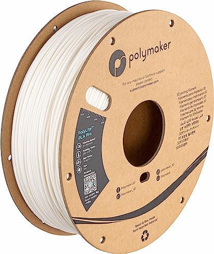 Polymaker PolyLite PLA PRO Weiß - 1.75mm - 1kg von Polymaker